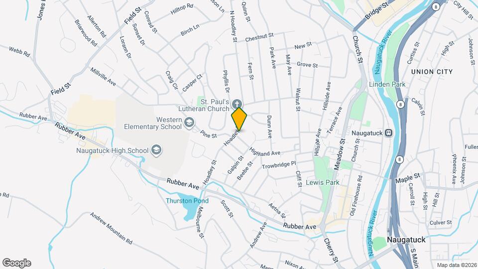 145 Hoadley St Map and Location Details
