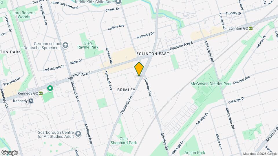 990 Danforth Rd Map and Location Details