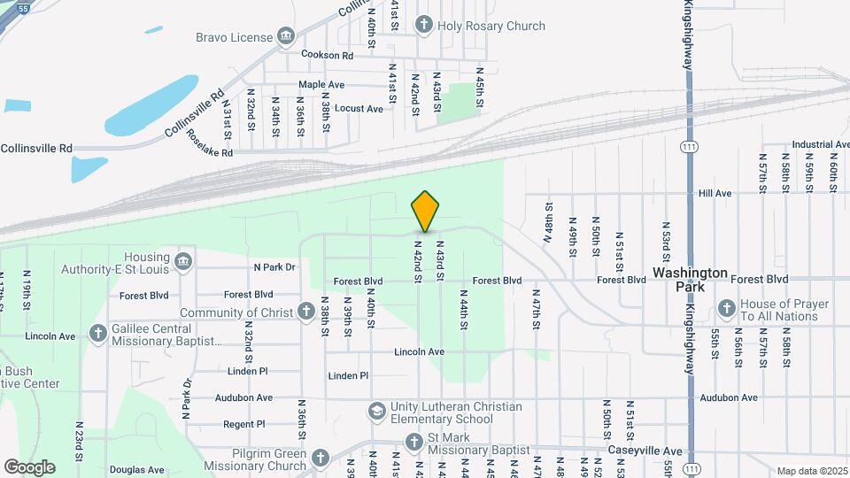 4210 N Park Dr Map and Location Details