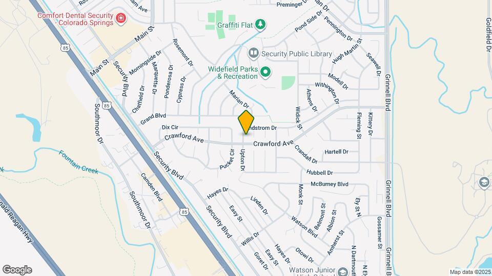 565 Lindstrom Dr Map and Location Details