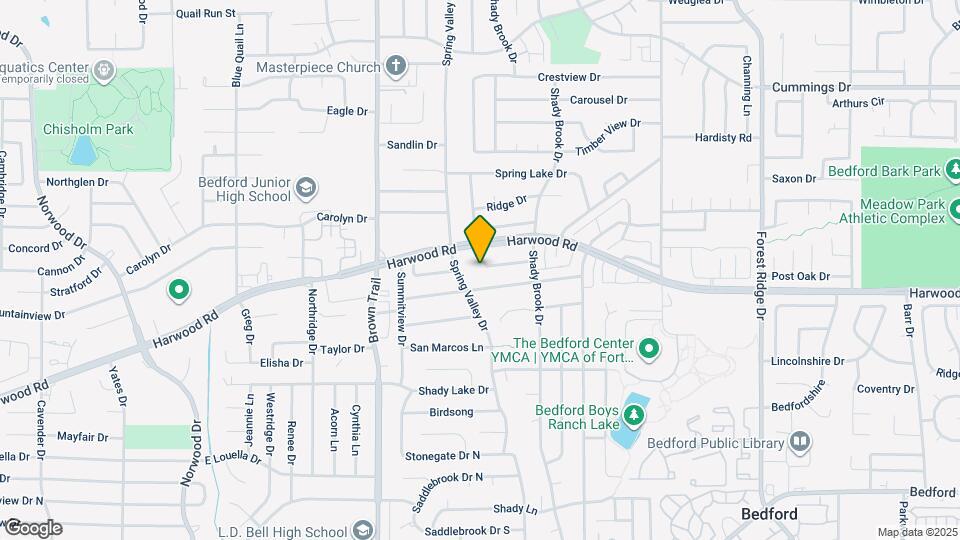 900 Shady Creek Ln Map and Location Details