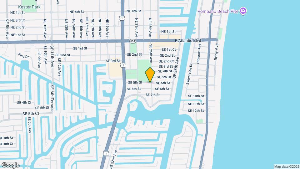 505 SE 25th Ave Map and Location Details