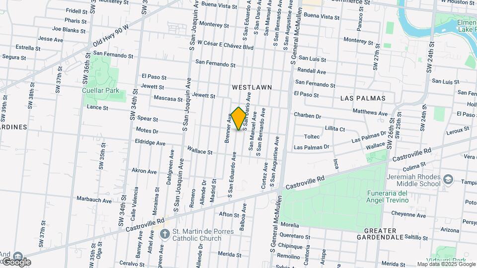 804 S San Eduardo Ave Map and Location Details