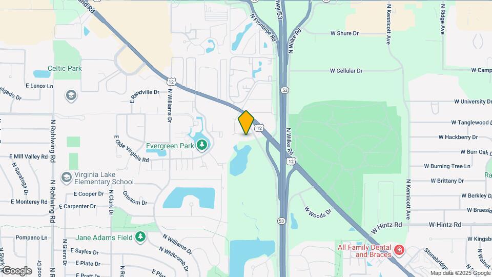 1044 N Claremont Dr Map and Location Details