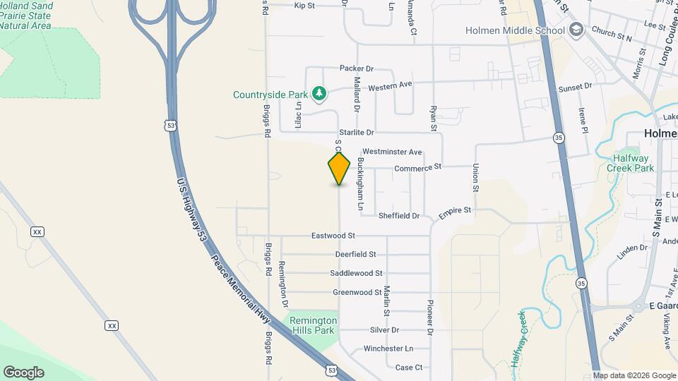 521 S Cherry Ln Mapa y Detalles de la Ubicación