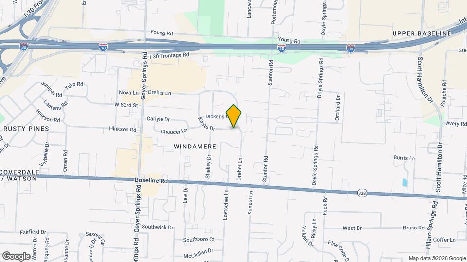 5205 Keats Dr Map and Location Details