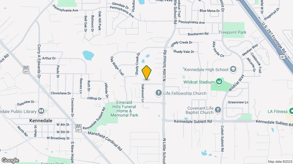 739 Woodland Ct Map and Location Details