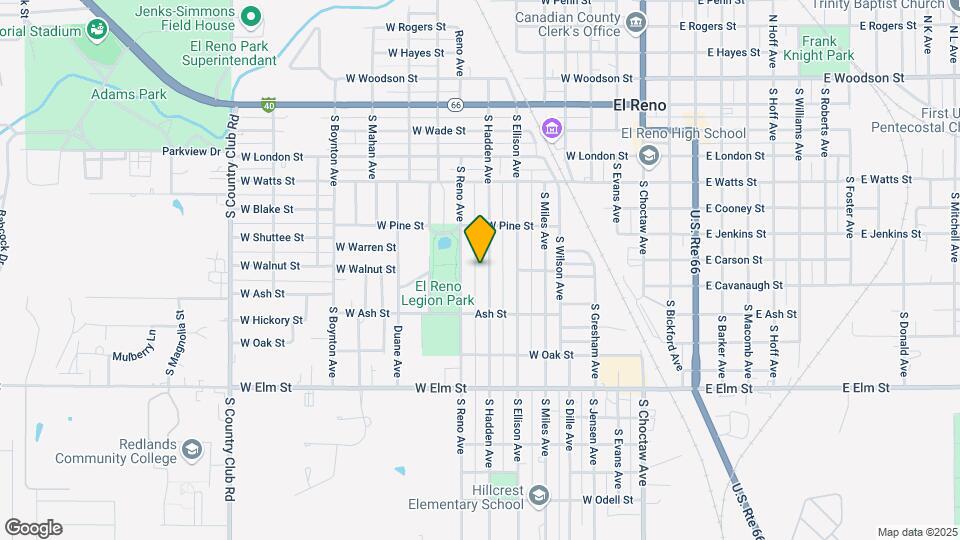 704 S Hadden Ave Map and Location Details