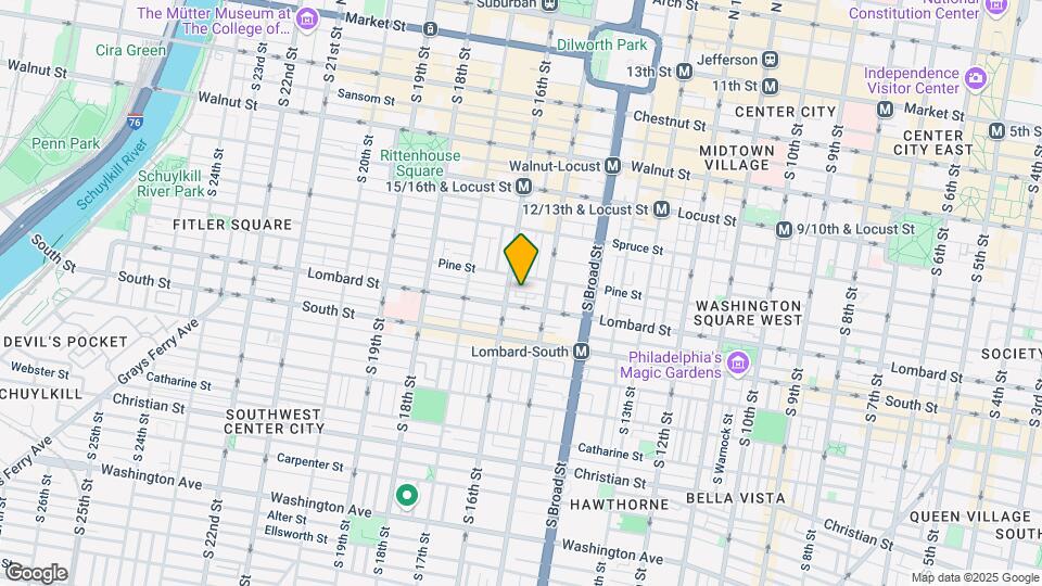 1524 Waverly St Map and Location Details