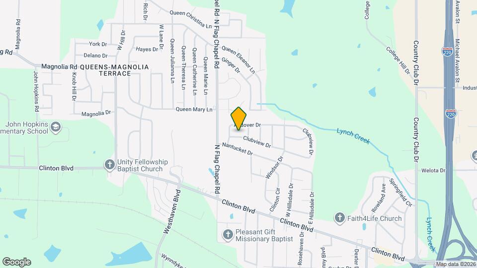 540 Clubview Dr Map and Location Details