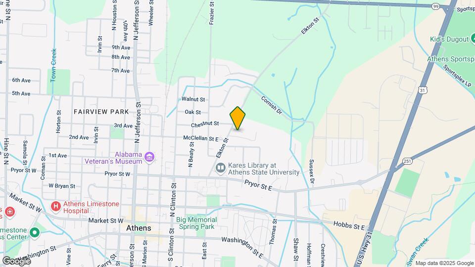Oakleaf Apartments Map and Location Details
