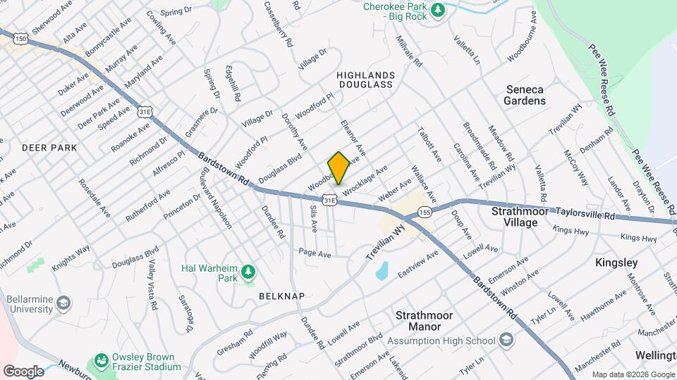 2103 Wrocklage Ave Map and Location Details