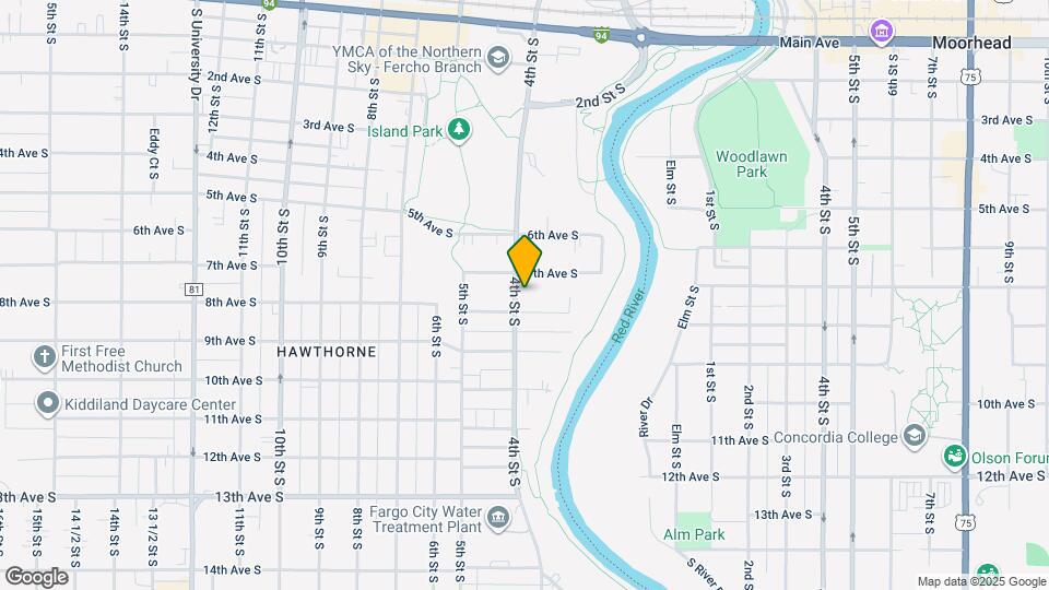 716 4th St S Map and Location Details