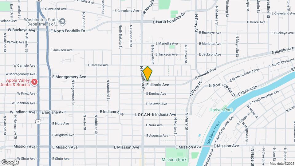 911 E Illinois Ave Map and Location Details