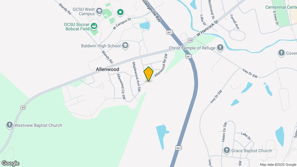 140 Allenwood Rd SW Map and Location Details