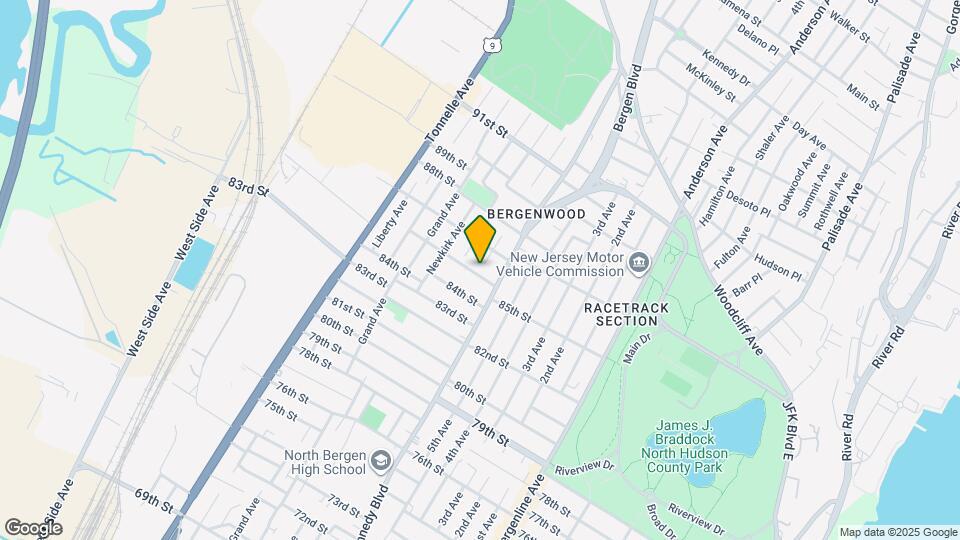 1118 85th St Map and Location Details