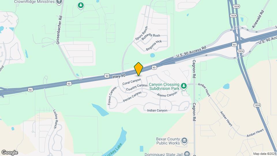 11415 Coral Canyon Map and Location Details