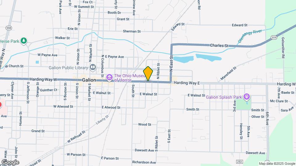 603 Harding Way E Map and Location Details