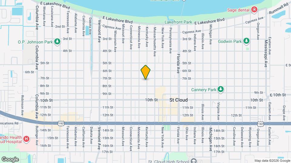 710 Kentucky Ave Map and Location Details