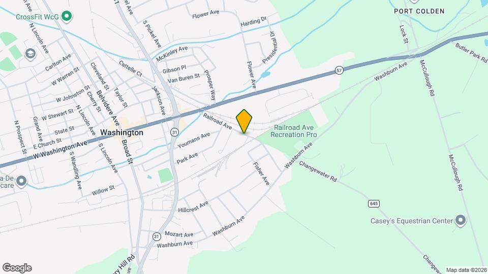 81 Railroad Ave Map and Location Details