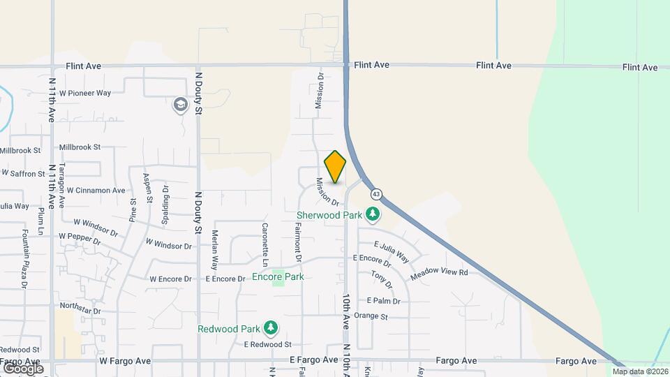 3135 Fairmont Dr Map and Location Details