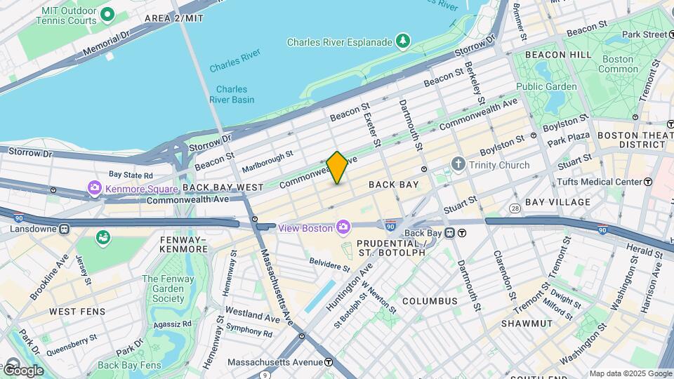 256 Newbury St, Unit 2R Map and Location Details