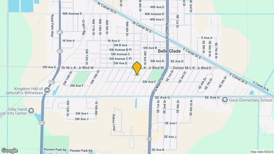 545 SW 4th St-Unit -4 Map and Location Details