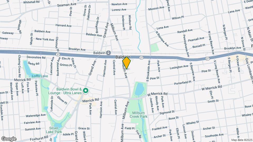 2309 Milburn Ave Map and Location Details