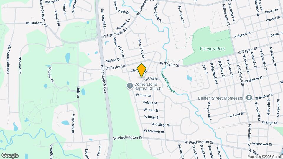 1520 Ridgeway Dr Map and Location Details