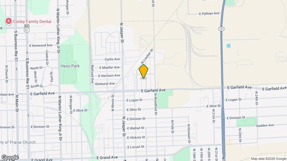 2057 N Charles St Map and Location Details