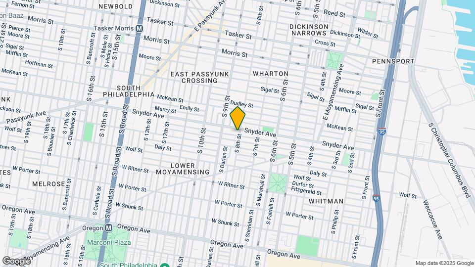 2108 S 8th St Map and Location Details