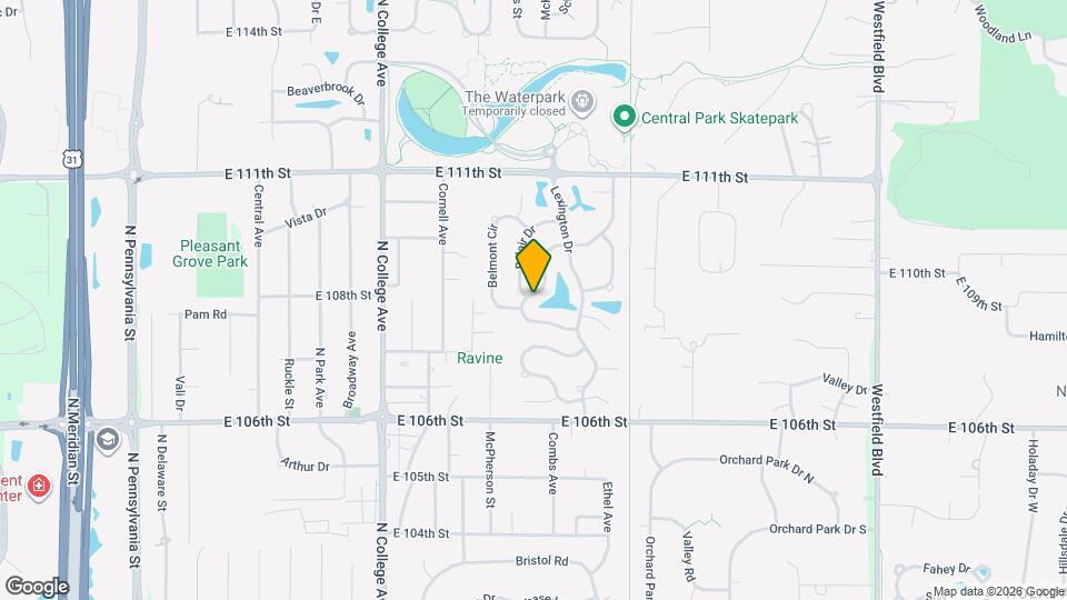 10730 Pimlico Cir Map and Location Details