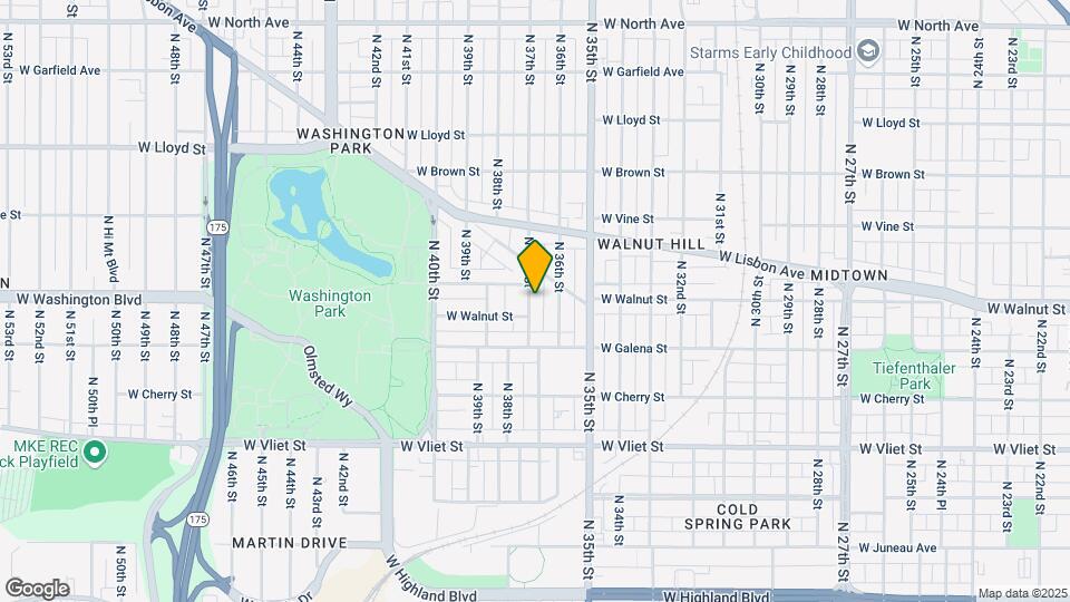 1714-1716 N 37th St Map and Location Details