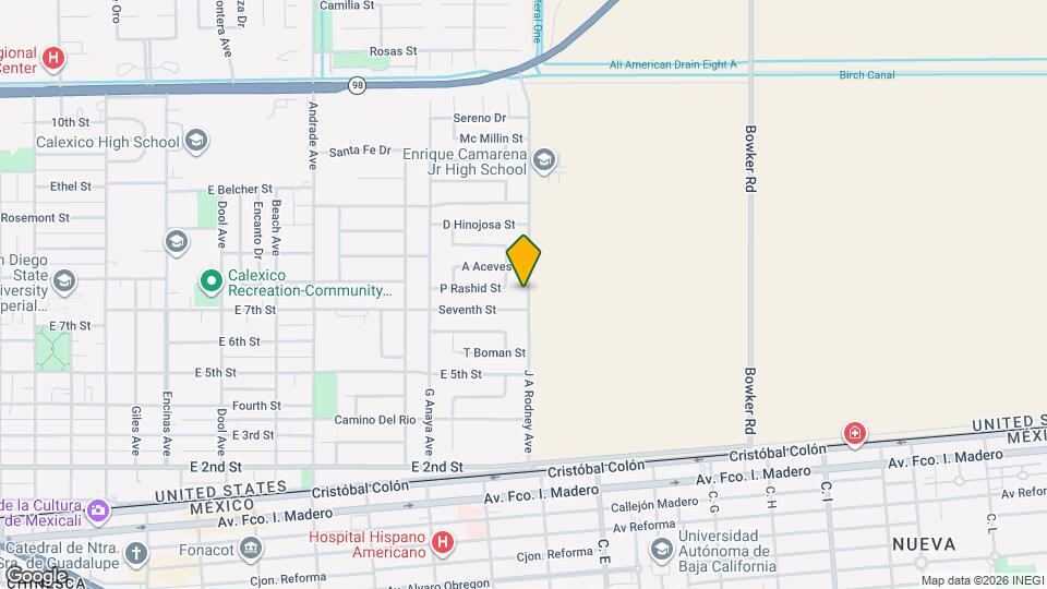 701 E Rivera Ave Map and Location Details
