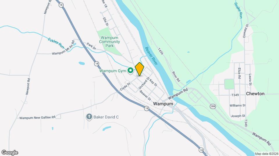 906 Clyde St Map and Location Details