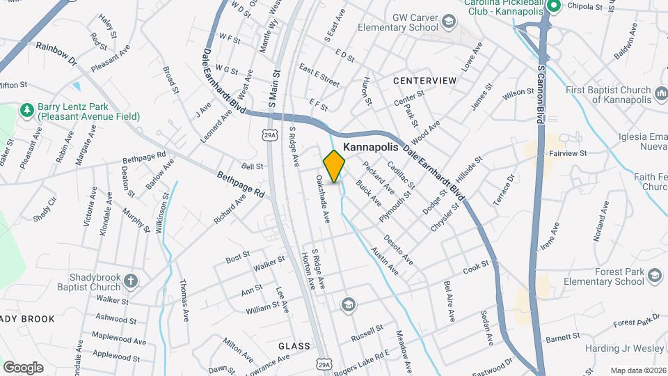 310 Pineview St Mapa y Detalles de la Ubicación