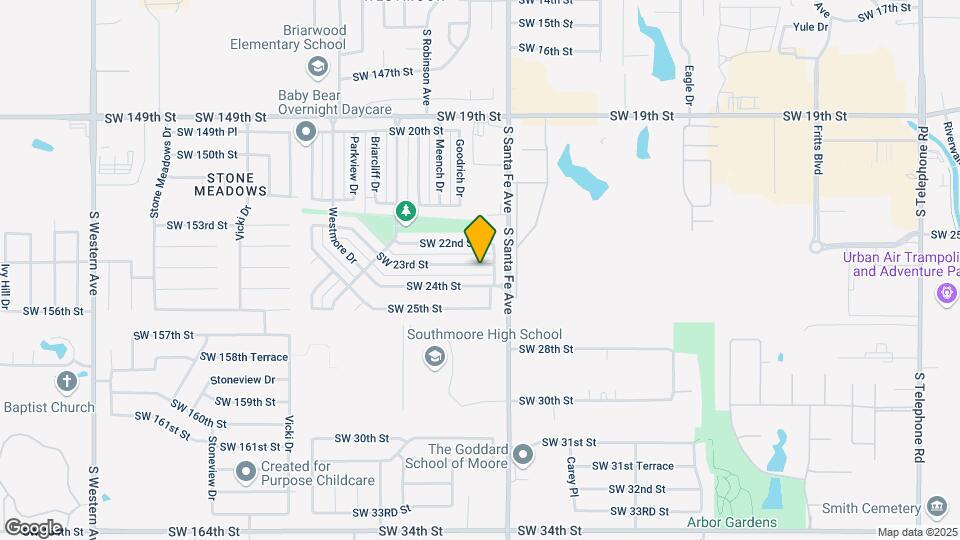 1006 SW 23rd St Map and Location Details