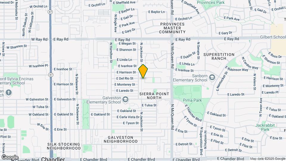 730 N Robins Way Map and Location Details