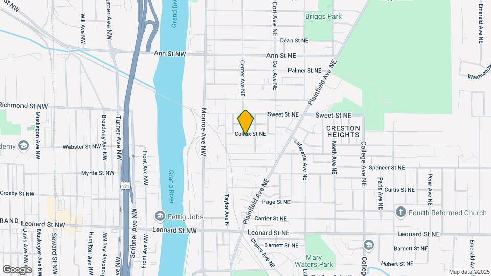 42 Colfax St NE Map and Location Details