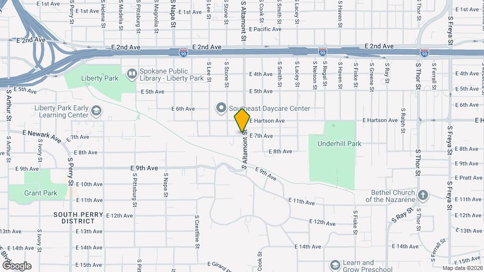 732 S Altamont St Map and Location Details