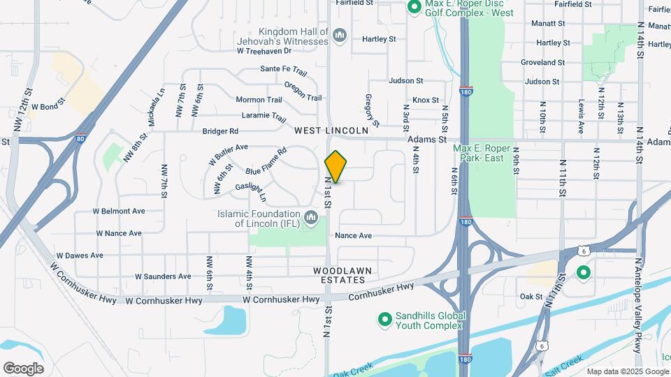 2730 N 1st St Map and Location Details