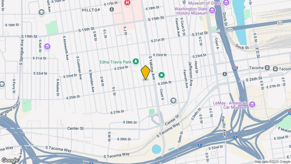 2433 S I St Map and Location Details