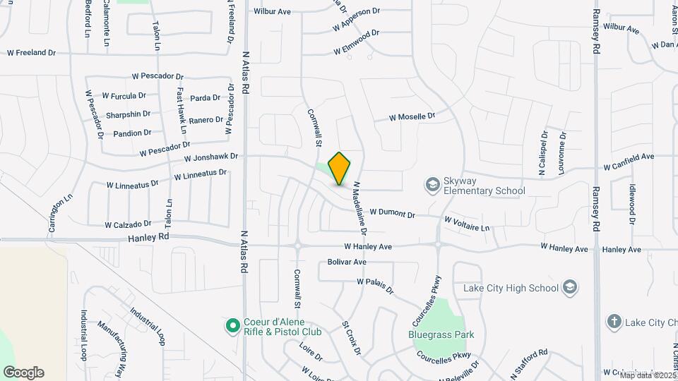 2752 W Sorbonne Dr Map and Location Details
