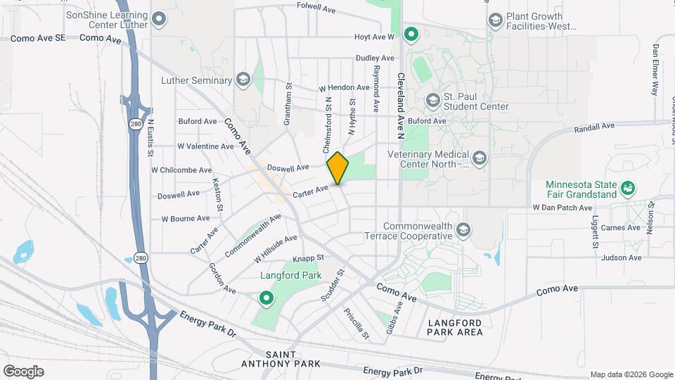 2148 Carter Ave Map and Location Details