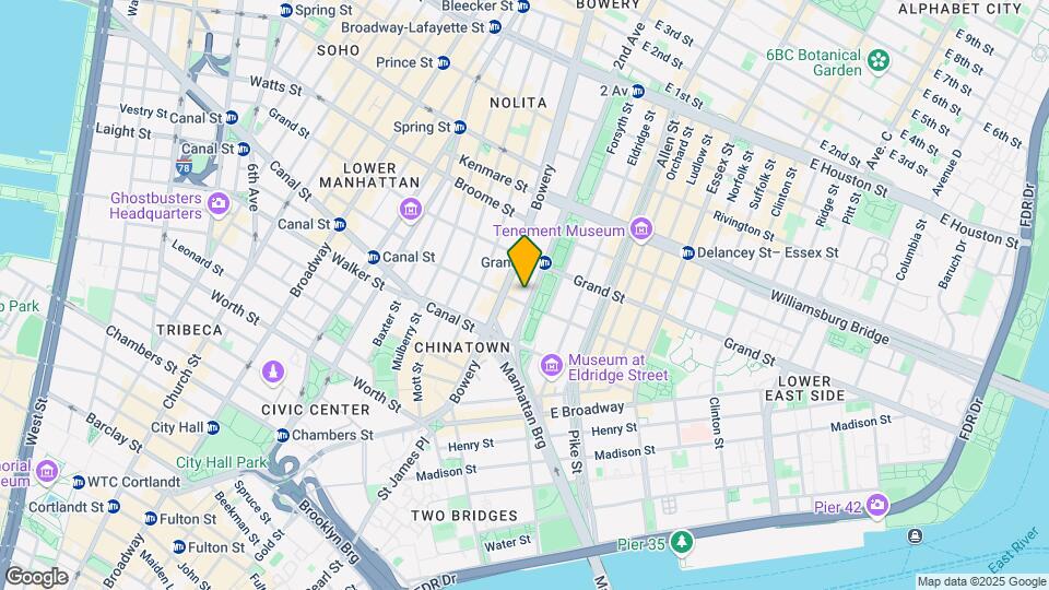 77 Chrystie St Map and Location Details