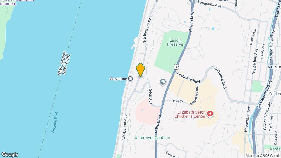 1080 Warburton Ave Map and Location Details