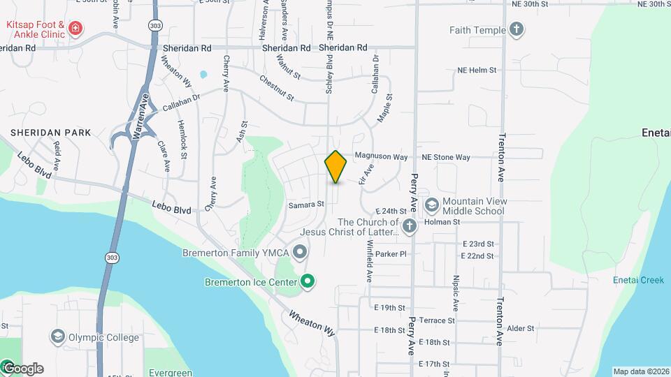 2523 Filbert Ave Map and Location Details