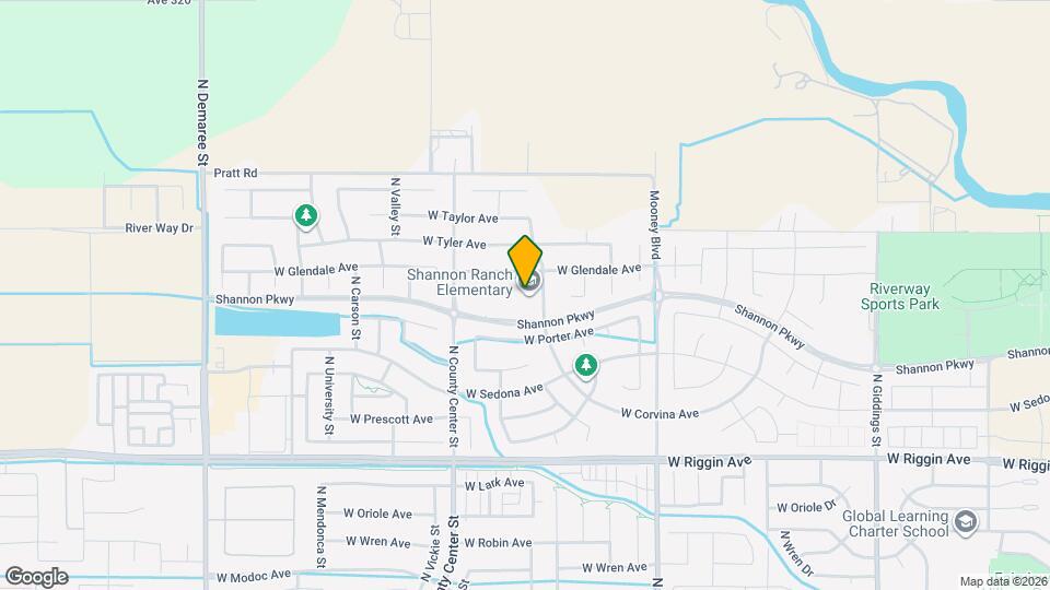 3637 N Ranch St Map and Location Details