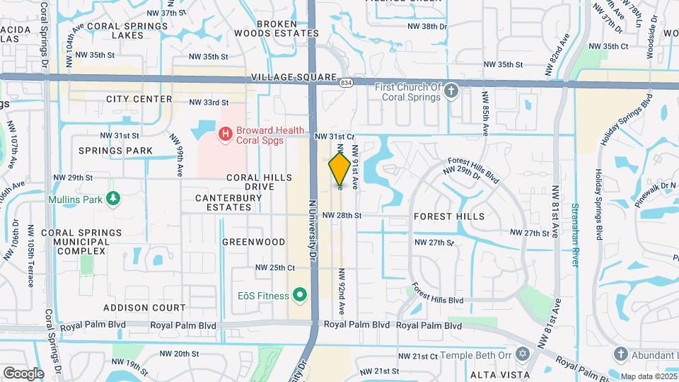 2930 NW 92nd Ave Map and Location Details