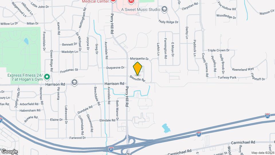 3927 Bienville Rd Map and Location Details